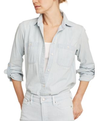 macys ralph lauren womens shirts