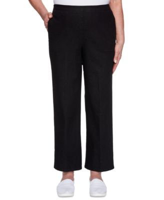 alfred dunner denim pull on pants