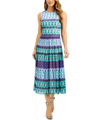 calvin klein tie dye dress