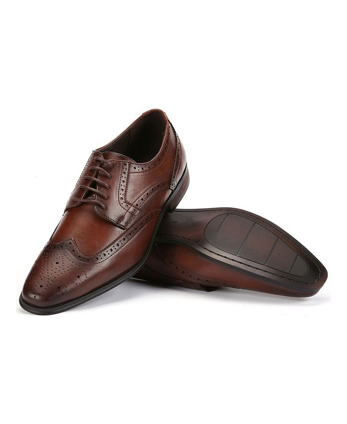 Mio Marino Men's Formal Oxford Wingtip Dress Shoes & Reviews - All Men ...