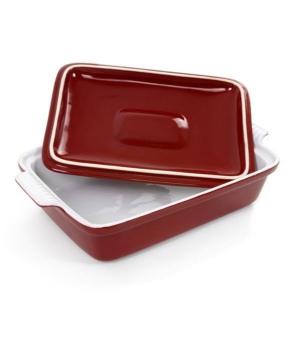 Hell's Kitchen 3Qt. Rectangular Covered Casserole & Reviews Bakeware