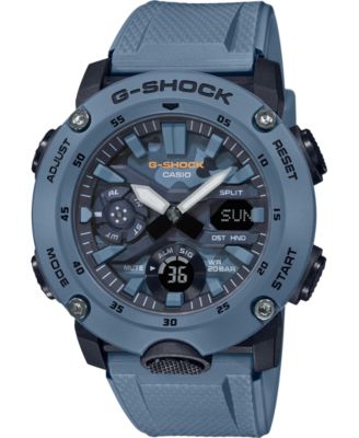 blue g shock mens watch