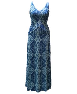 blue macys dress