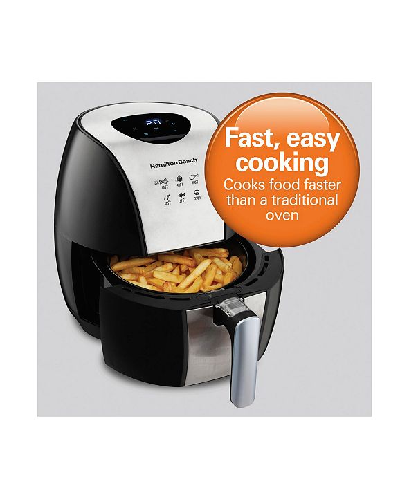 Hamilton Beach 3.4Qt. Digital Air Fryer & Reviews Small Appliances