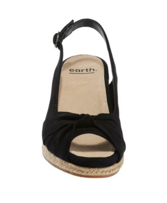 earth slingback sandal