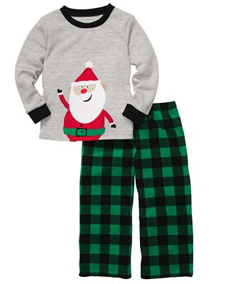 Carter's Toddler Boys' 2-Piece Santa Holiday Pajamas - Kids - Macy's
