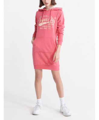 superdry sweatshirt pink