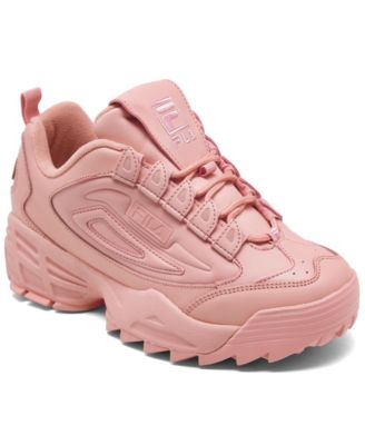 fila womens pink running shoes