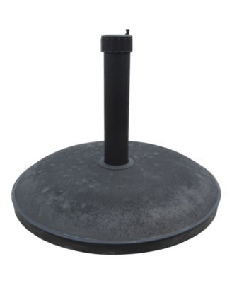 Круглое основание зонта Noble House Langdon черного цвета