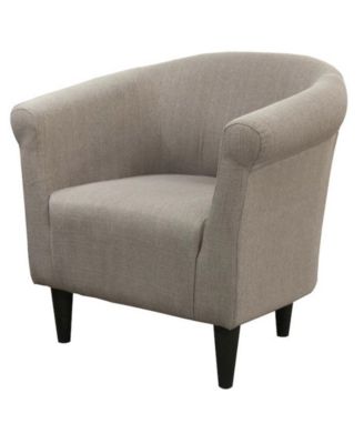 Клубное кресло Foxhill Trading Savannah Club Chair коричнево-бежевое