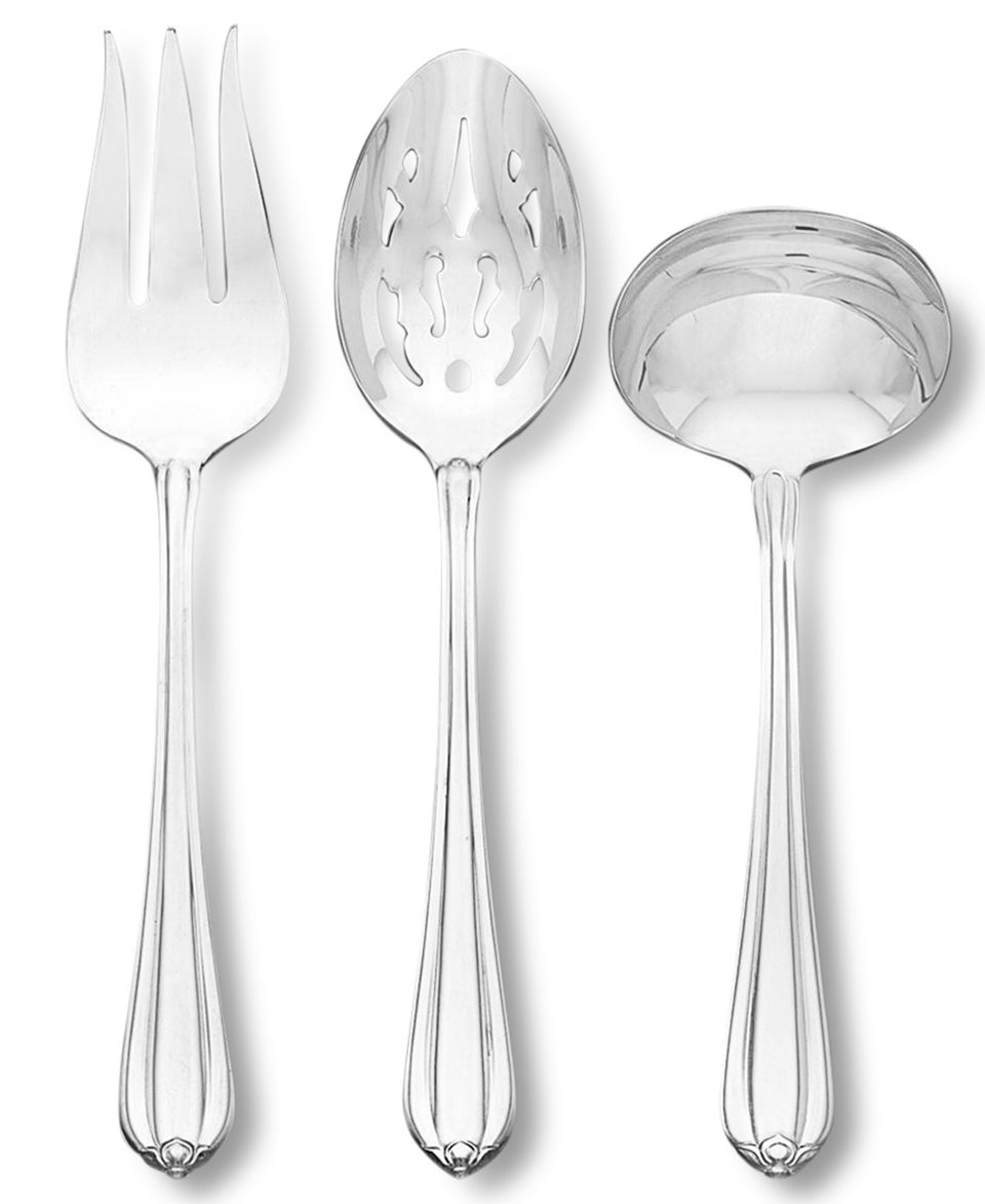 Gorham Melon Bud Serving Set   Flatware & Silverware   Dining