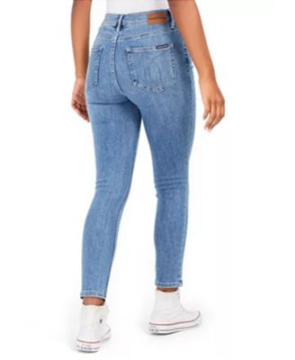 high waisted jeans with tummy control