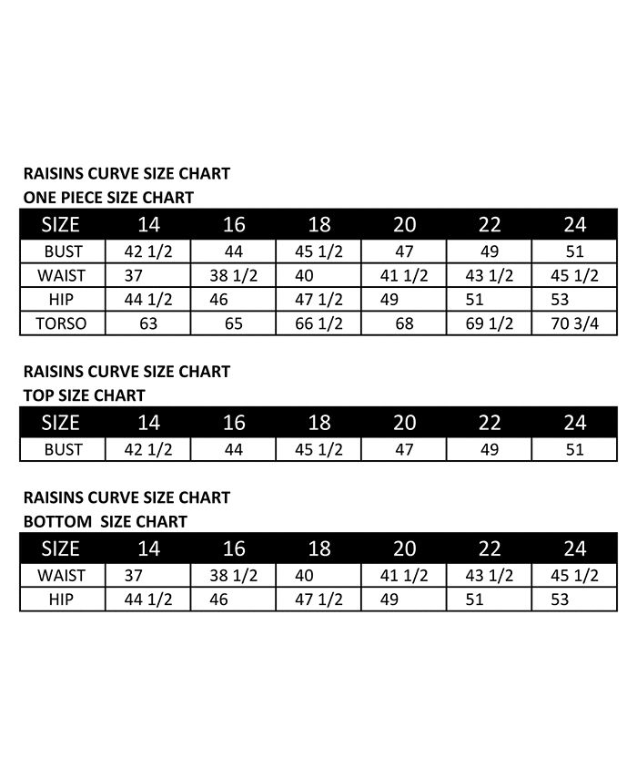 Raisins Curve Trendy Plus Size Shore Thing OffTheShoulder OnePiece Swimsuit & Reviews