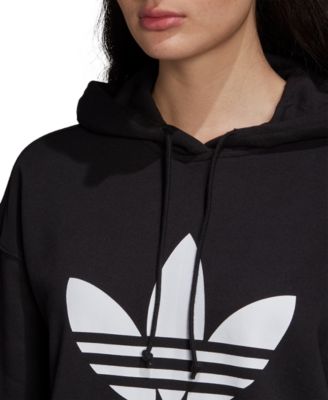 adidas originals adicolor cotton trefoil hoodie