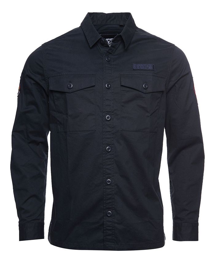 Superdry Men S Core Military Inspired Patched Long Sleeved Shirt Reviews Casual Button Down Shirts Men Macy S 1,605 items on sale from $10. superdry men s core military inspired