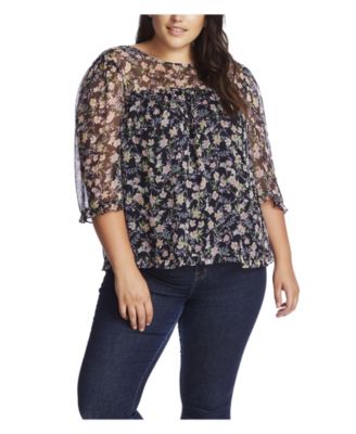 macys womens plus tops