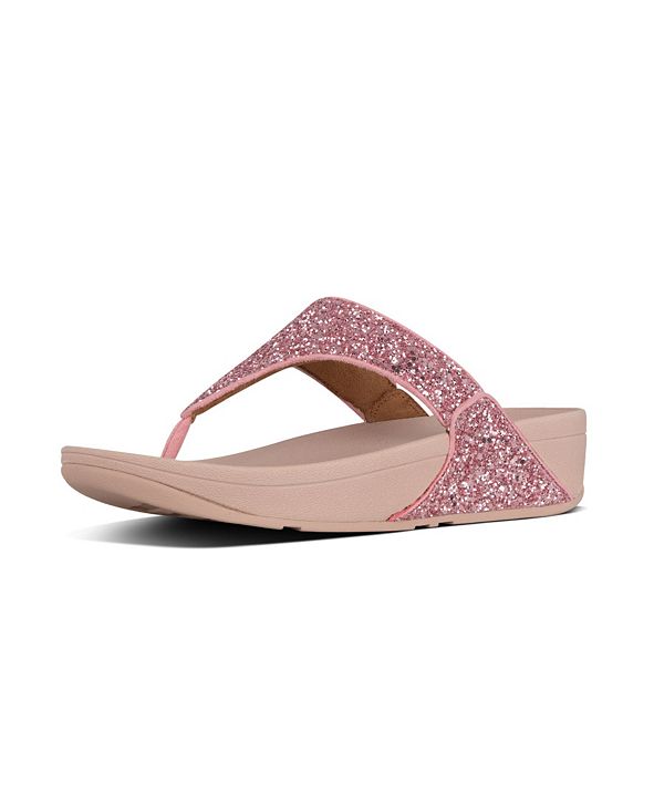 FitFlop Women's Lulu Glitter Toe-Thongs Sandal & Reviews - Home - Macy's