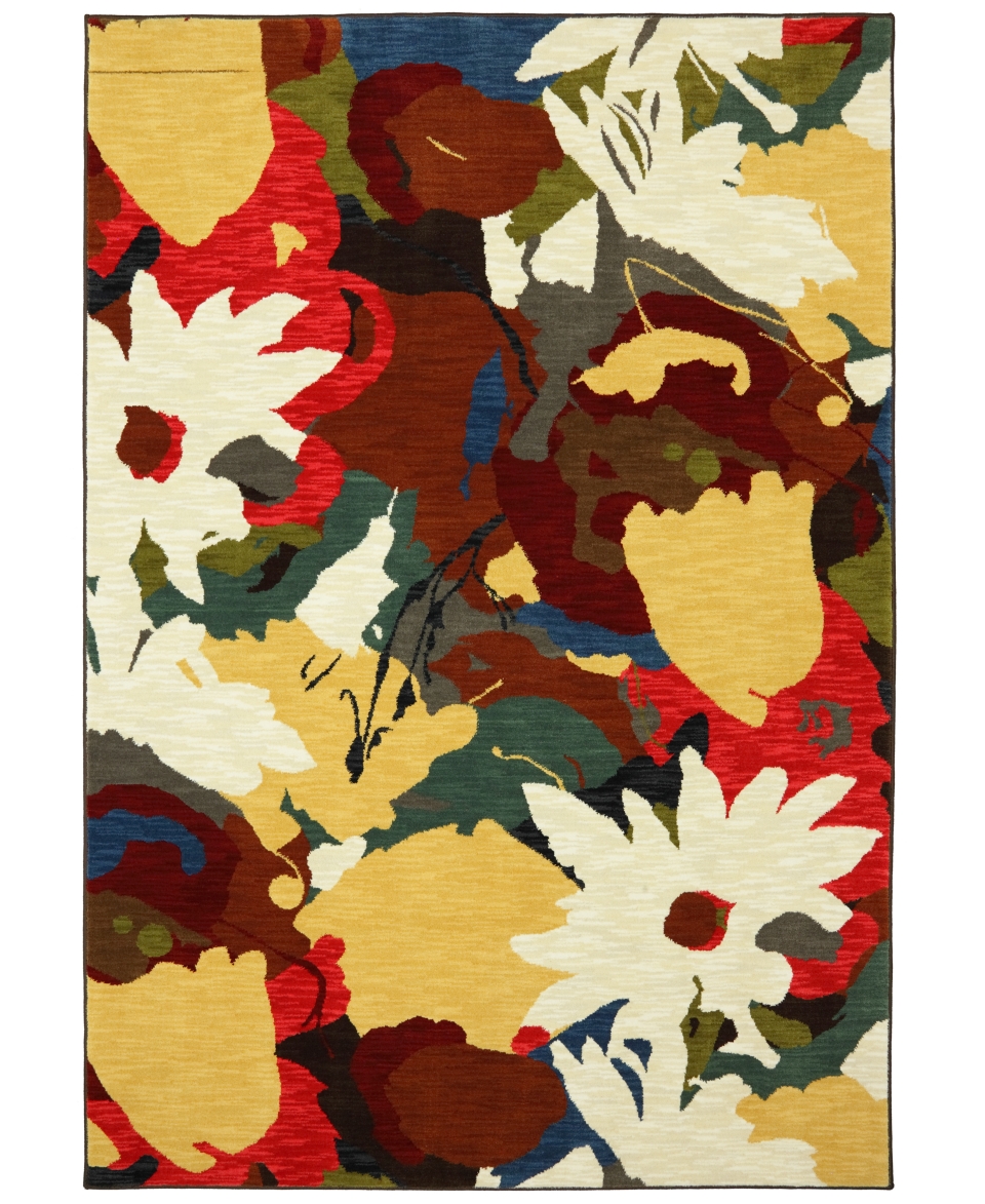 Karastan Area Rug, Studio by Karastan Panache Summer Shake Crme Brulee 56 x 83   Rugs