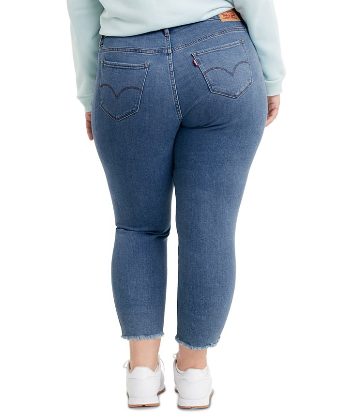 levi's ankle skinny jeans womens