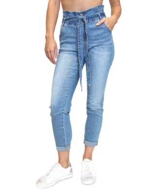 paperbag waist jeans