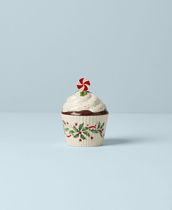 Lenox Hosting the Holidays Cupcake Candy Dish & Reviews Home