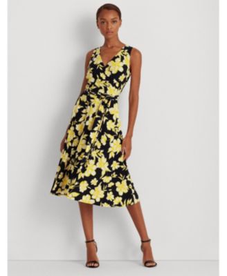 ralph lauren floral midi dress