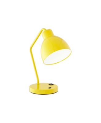 yellow desk lamp