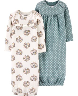 carter's newborn sleeper gowns