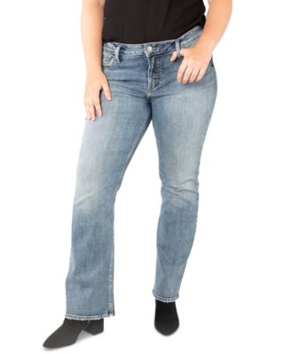 silver elyse jeans plus size