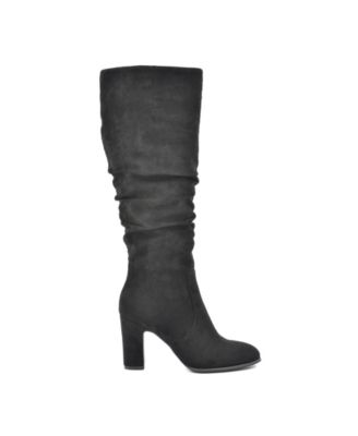 tall black dress boots