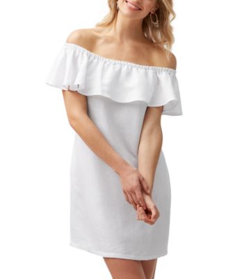Tommy Bahama Ruffled Off-The-Shoulder 