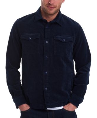 barbour mens overshirt