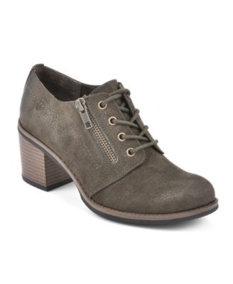 White Mountain Desaray Lace-Up Booties 