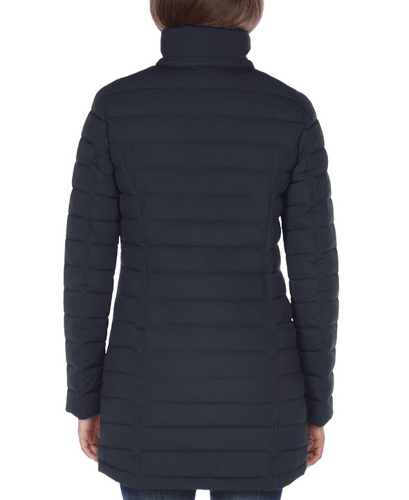 Nautica Hooded Stretch Packable Puffer Coat & Reviews - Coats - Women ...