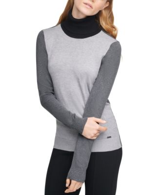 calvin klein turtleneck sweaters