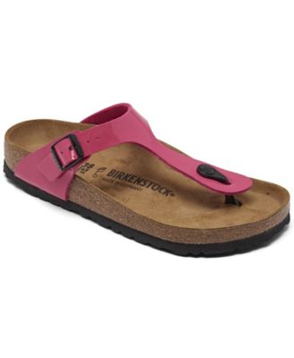 pink patent birkenstock