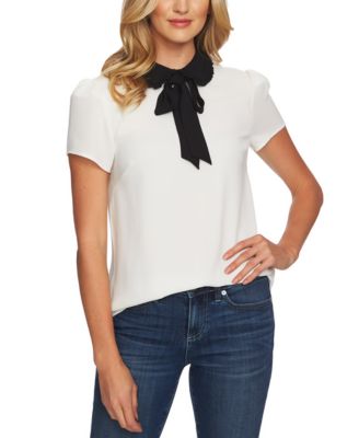 cece peter pan collar top