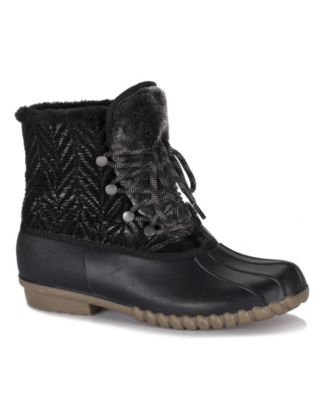 macys womens duck boots