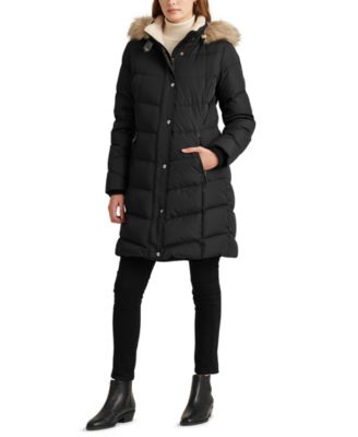 ralph lauren hooded down gilet black