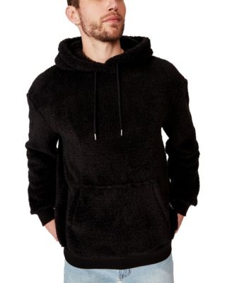 teddy fleece hoodie