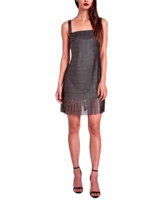 fringe sheath dress