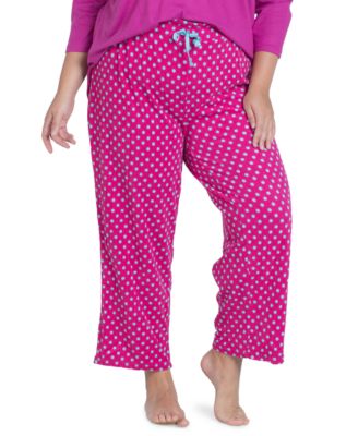 plus size fleece pajama pants