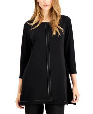 macys alfani tunic tops