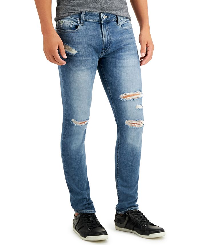 guess skinny jeans mens