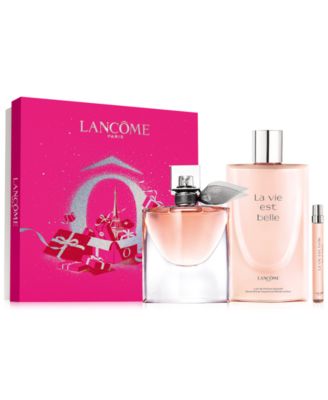 macy's lancome la vie est belle gift set