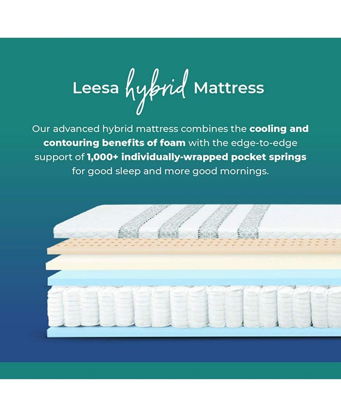 Leesa 11" Hybrid Mattress Queen, Mattress in a Box & Reviews