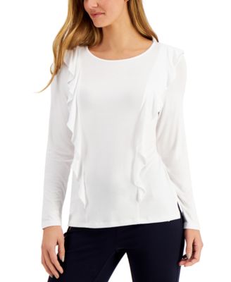 macys petite charter club tops