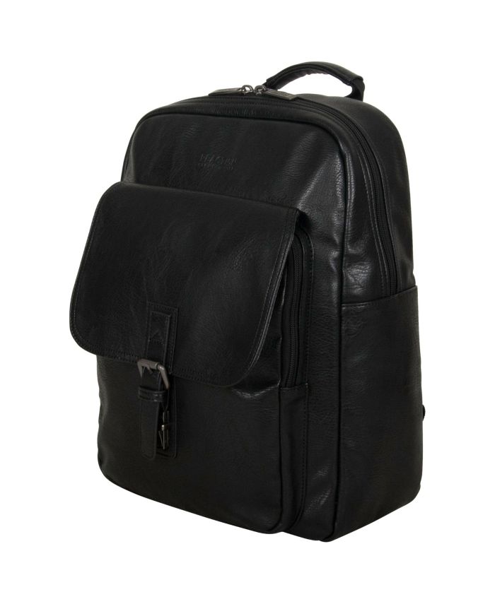 Kenneth Cole Reaction Vegan Leather 15" Laptop Backpack  & Reviews - Backpacks - Luggage - Macy's