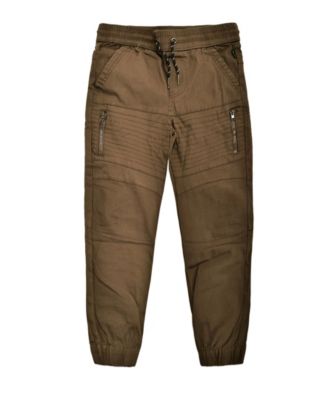 moto twill joggers