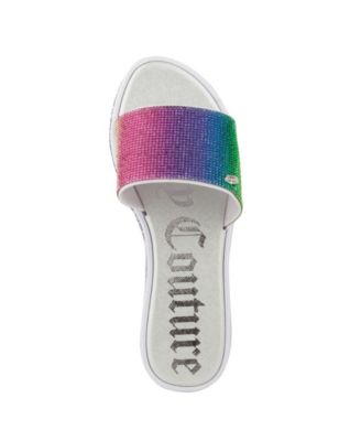 juicy couture yippy women's slide sandals